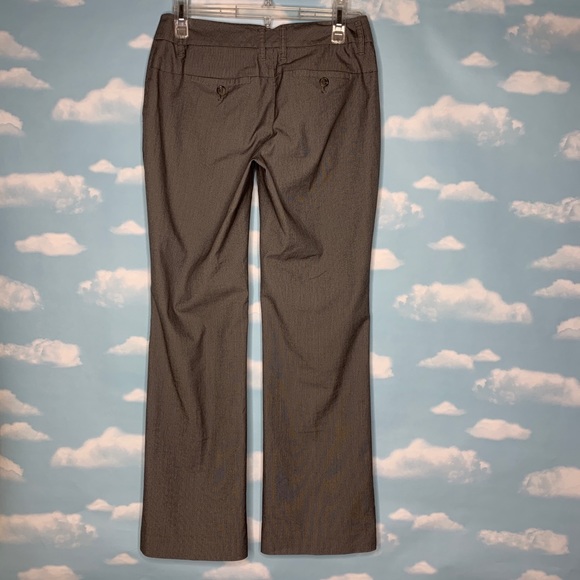 Loft- Gray Striped Trousers size 00P - Picture 4 of 7